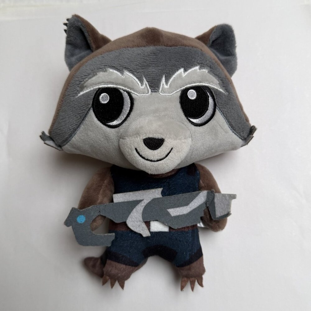Kid Robot Marvel Rocket Raccoon Small Plush Toy Guardians of the Galaxy Gift
